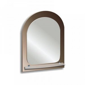 Зеркало настенное "Соло" 40*60 см, с полочкой