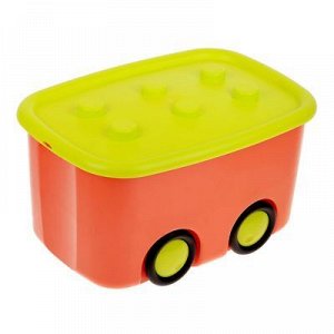 Ящик для игрушек «Моби», цвет оранжевый