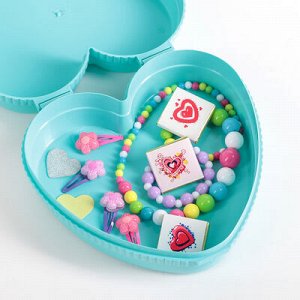 Шкатулка детская "Холодное сердце", цвет бирюзовый, МИКС