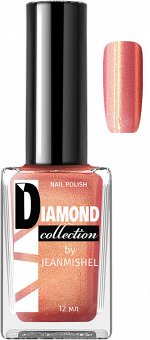 DIAMOND Лак для ногтей 517 Темно-оранжевый перламутровый 12мл / 24шт/