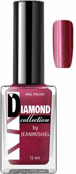 DIAMOND Лак для ногтей 527 Темно-темно сиреневый  перламутровый  12мл / 24шт/