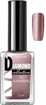 DIAMOND Лак для ногтей 535 Розово-сиреневый с серебрянным песком  перламутровый 12мл / 24шт/