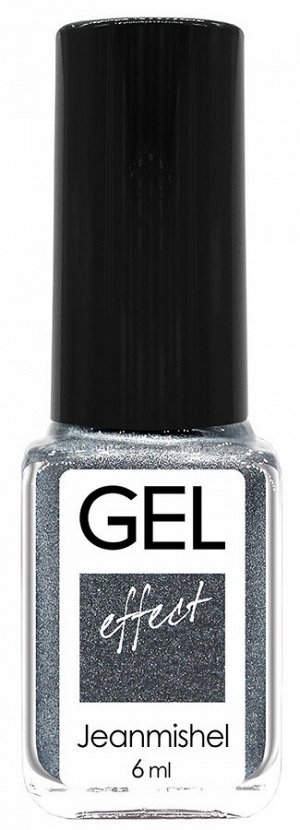 .JM    Лак  GEL 6 ml     300 темно - серый с блестками