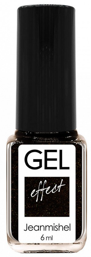 .JM    Лак  GEL 6 ml     281  темно - коричнс золотым  песком