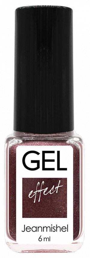 .JM    Лак  GEL 6 ml     231 Бордово - кориневый  с блестками