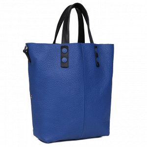 Большая кожаная сумка Palio 15692A4-W9-886/018 blue/black