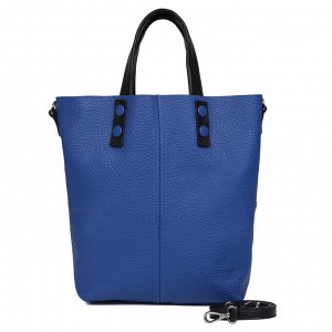 Большая кожаная сумка Palio 15692A4-W9-886/018 blue/black