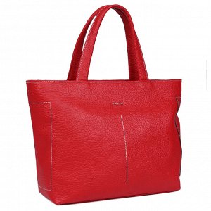 Большая кожаная сумка Palio 15911A-334 red