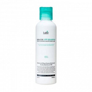 Lador Безсульфатный шампунь с кератином 150мл Keratin LPP Shampoo
