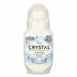 Crystal Body Deodorant, Минеральный шариковый дезодорант, без запаха, 66 мл