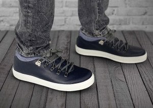 Полуботинки мужские Gorky Boots Low3 синий (текстиль)