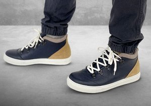 Полуботинки мужские Gorky Boots Middle4 синий (текстиль)