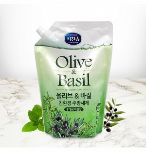 Жидкость Olive & Basil для мытья посуды «Mukunghwa» 1,2 л