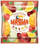 «Маяма», мармелад жевательный со вкусами клубники, яблока, вишни, манго, лимона, 70 г