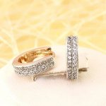Серьги позолота  H01-7398