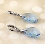 Серьги с кристаллами SWAROVSKI