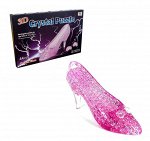 Crystal Puzzle. Головоломка 3D &quot;Туфелька XL&quot;  арт.29019 (YJ6810)