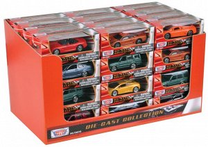 MOTOR MAX арт.73407 (79331-79333/4060-4071) Машина 1:43 Die Cast Car в асс-те