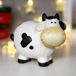Копилка керамика &quot;Коровка Пышка&quot; 12х8х14 см