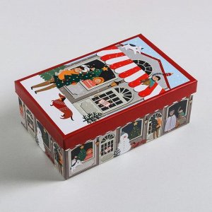 Набор подарочных коробок 10 в 1 «Новогодние истории», 12 - 7 - 4 - 32.5 - 20 - 12.5 см