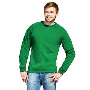 Толстовка мужская, размер 56, цвет зелёный