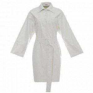 Платье женское MINAKU: Leather look цвет белый, р-р 42