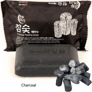 Мыло-пилинг Rose Charcoal Peealing Soap (Древесный уголь) 150 гр, ,