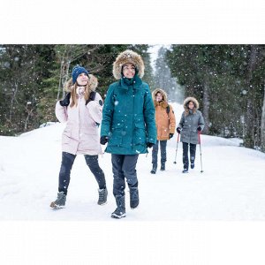 Парка зимняя водонепроницаемая походная женская SH500 ULTRA-WARM QUECHUA