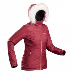 Куртка лыжная женская красная 180 wedze