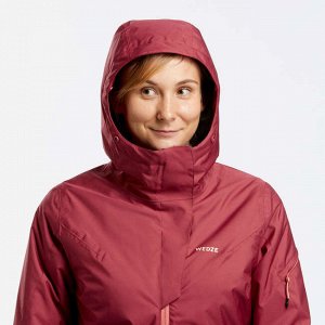 Куртка лыжная женская красная 180 wedze