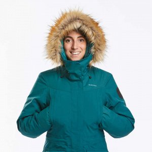 Парка зимняя водонепроницаемая походная женская SH500 ULTRA-WARM QUECHUA