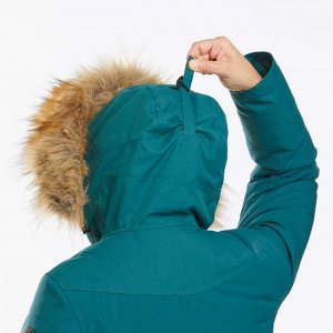 Парка зимняя водонепроницаемая походная женская SH500 ULTRA-WARM QUECHUA