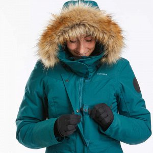 Парка зимняя водонепроницаемая походная женская SH500 ULTRA-WARM QUECHUA