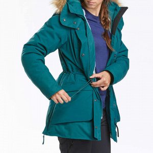 Парка зимняя водонепроницаемая походная женская SH500 ULTRA-WARM QUECHUA