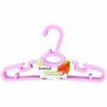 Вешалка-плечики р36-38 &quot;Костюм&quot; 27,4х14,5см, пластик, с крюч