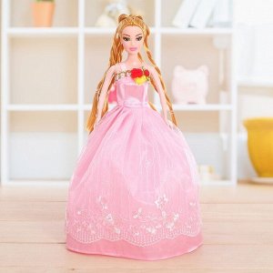 Кукла модель "Анита" в бальном платье, МИКС