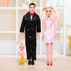 Кукла «Счастливая семья», МИКС