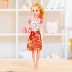 Кукла модель «Даша» с набором платьев, МИКС