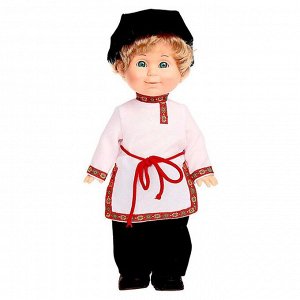 Кукла «Митя», в русском костюме, со звуковым устройством