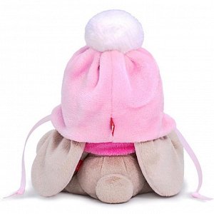 Мягкая игрушка «Зайка Ми в шапке с помпоном и шарфе», 15 см