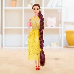 Кукла модель «Анита» с длинными волосами, МИКС