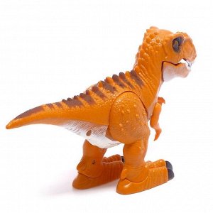 Динозавр «Тираннозавр», световые и звуковые эффекты, работает от батареек