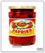 Обжареный красный перец в рассоле Grilled red paprika in brine