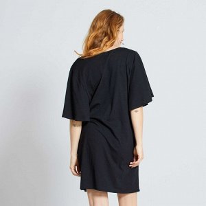 Платье-футболка Eco-conception - черный