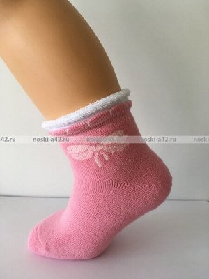 ЮстаТекс носки детские 3с14 внутри махра для девочек