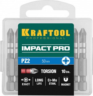 Биты KRAFTOOL Impact Pro