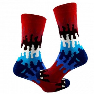 18853 Дизайнерские носки серии Что наша жизнь "Привет от Тиккурила", р-р 36-43 (течет краска), 2690000018853