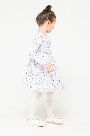 Платье для девочки Crockid К 5650 светло-серый меланж, крапинка к1252