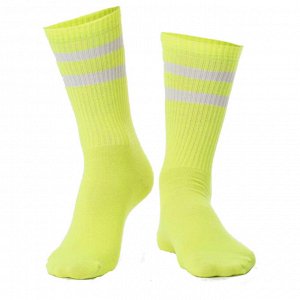 20764 Спортивные носки с поддержкой и комфортной резинкой, р-р 36-42 (желтый неоновый), 2690000020764