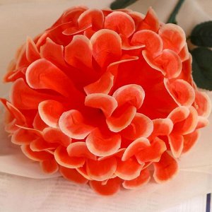Цветы искусственные "Герань королевская", 16*60 см, красный